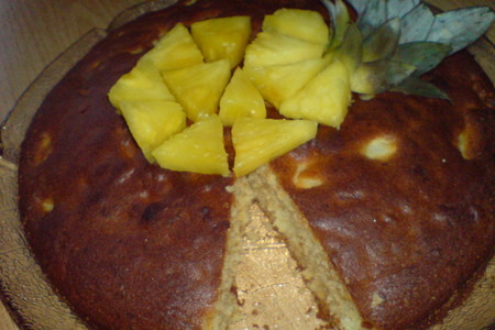 Ананасово-марципановый пирожок: шаг 8