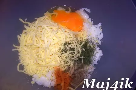 Рисовые сырники: шаг 2