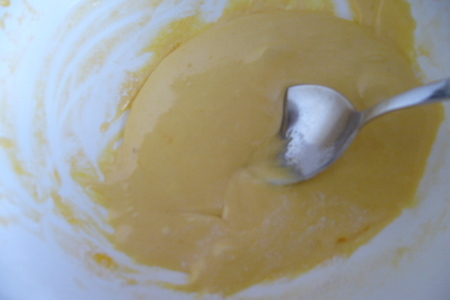 Сырное суфле десертное: шаг 3