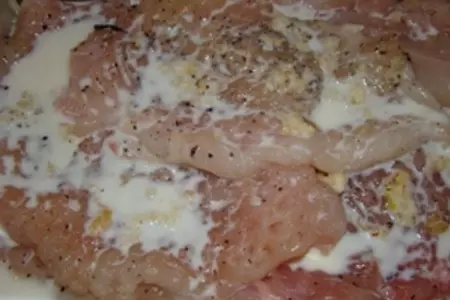 Куриные рулетики с печенкой: шаг 1