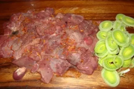 Куриные рулетики с печенкой: шаг 2