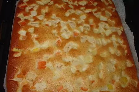 Фруктовый пирог – быстрый, бюджетный и вкусный.: шаг 3