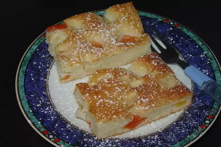 Фруктовый пирог – быстрый, бюджетный и вкусный.: шаг 5