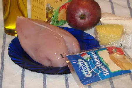 Куриное филе с сочным манго и сырными чипсами: шаг 1