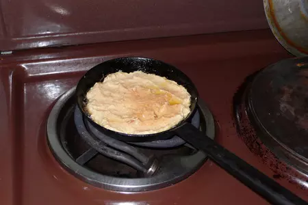 Торт куриный "солнышко": шаг 2