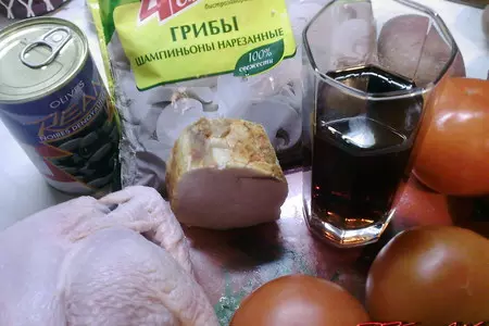 Цыпленок по-корсикански: шаг 1