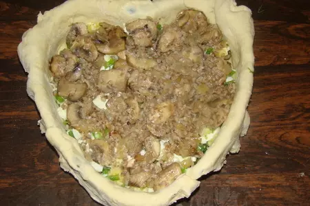 Многослойный закусочный пирог.: шаг 4
