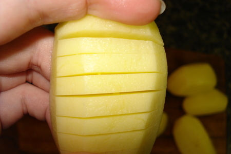 Картофель,запеченный с сыром: шаг 1
