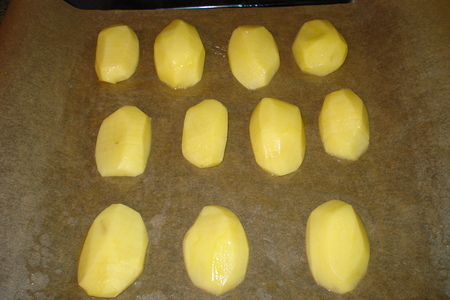 Картофель,запеченный с сыром: шаг 2