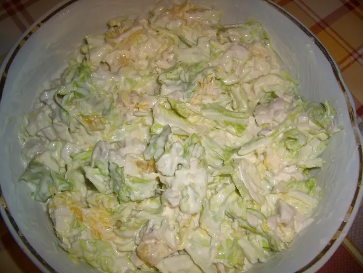 Куриный салат с апельсинами: шаг 5