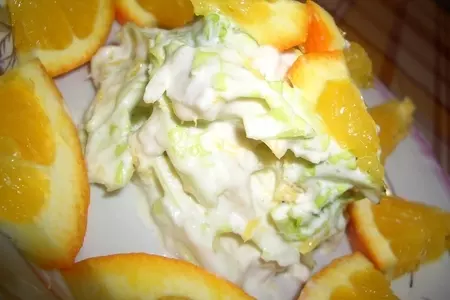 Куриный салат с апельсинами: шаг 6