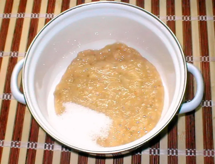 Лечебный  банановый  кисель: шаг 2