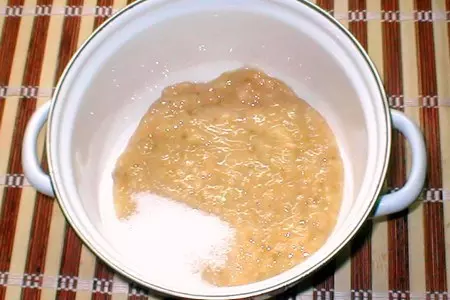 Лечебный  банановый  кисель: шаг 2