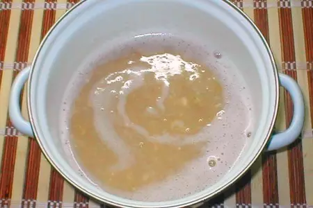 Лечебный  банановый  кисель: шаг 3