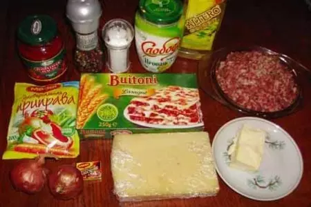 Лазанья мясная по-брауншвейгски: шаг 1