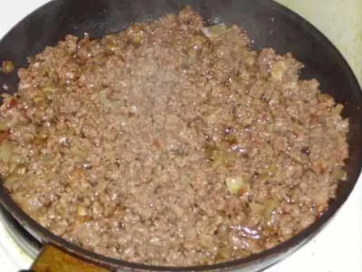 Лазанья мясная по-брауншвейгски: шаг 3