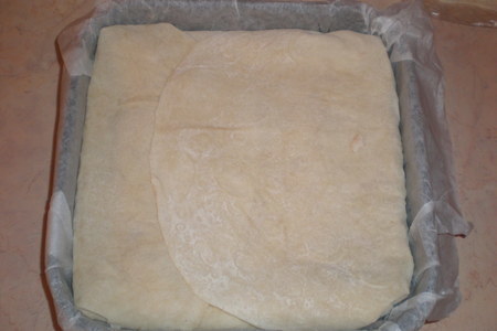 Пирог из лаваша с картофельно-сливочно-грибной начинкой: шаг 3