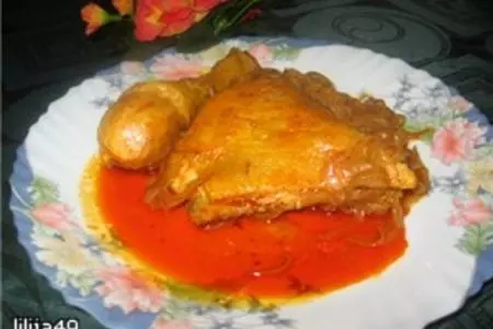 Куриные окорочка в луковом соусе: шаг 1