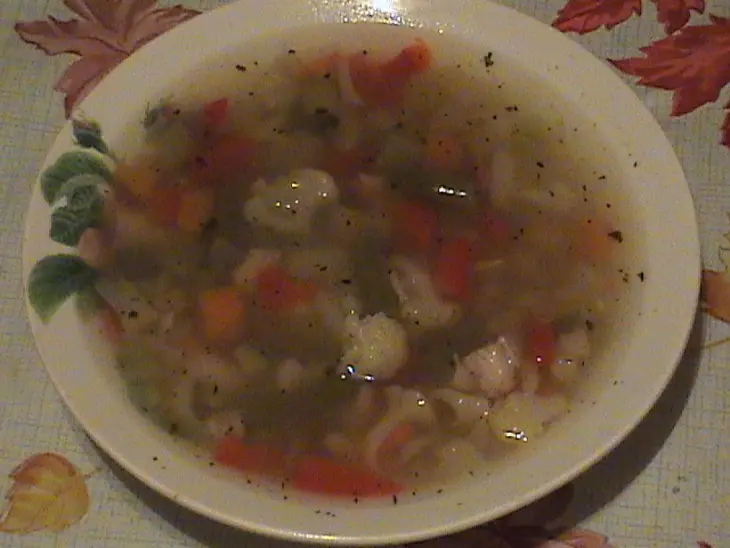 Куриный суп с овощами (диетический): шаг 5
