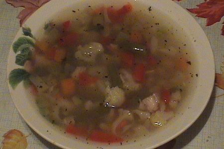 Куриный суп с овощами (диетический): шаг 5