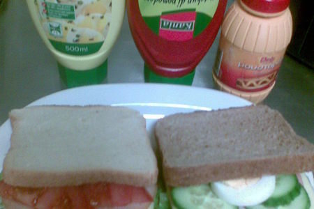 Закрытые бутерброды  типа сандвич и тост на любой вкус: шаг 6
