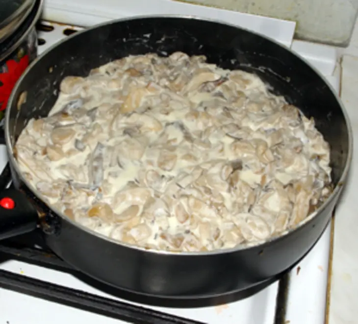 Окорочка запеченные с грибами и сыром: шаг 2