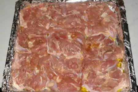 Окорочка запеченные с грибами и сыром: шаг 3