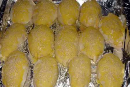 Пирожки с разной начинкой: картошкой, капустой и бананами: шаг 8