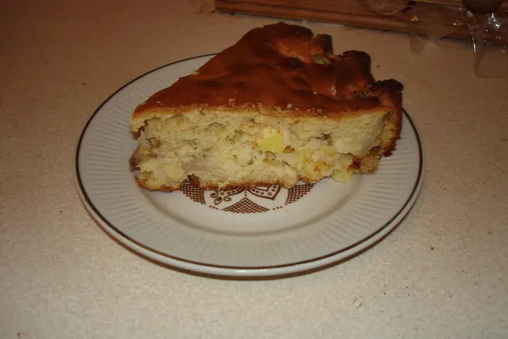 Пирог с яблоками: шаг 1