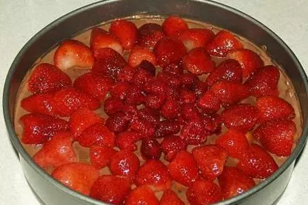 "клубника в шоколаде": шаг 6