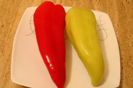 Перец фаршированный, постный: шаг 1