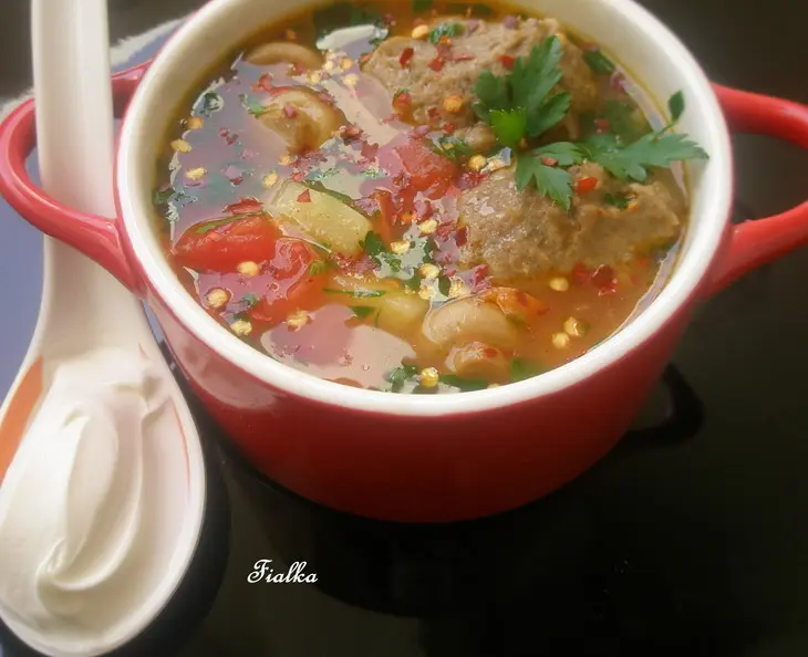 Суп с грибами и куриными печеночными клецками: шаг 3