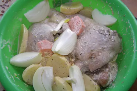 Курочка в картофельном раю: шаг 2