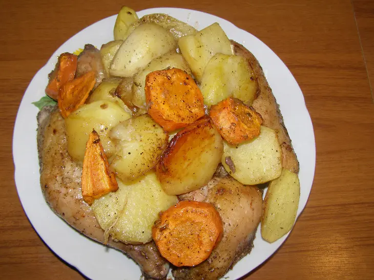 Курочка в картофельном раю: шаг 4
