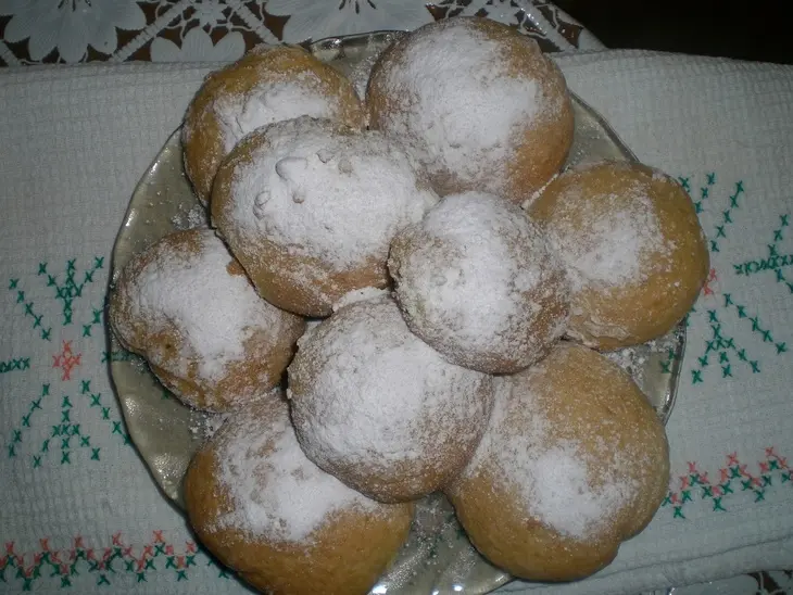 Ванильные плюшки: шаг 1