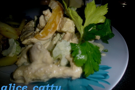 Сельдереевый салат с нежной индюшкой: шаг 8