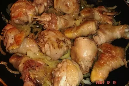 А-ля "чахохбили" в горшочках: шаг 2