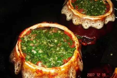 А-ля "чахохбили" в горшочках: шаг 7