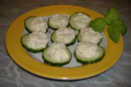Закуска на огурцах: шаг 6