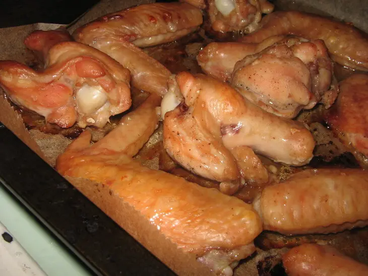 Крылышки куриные в медовой глазури.: шаг 5