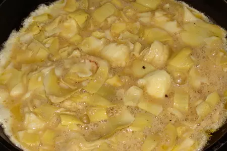 Тортия с артишоками: шаг 5