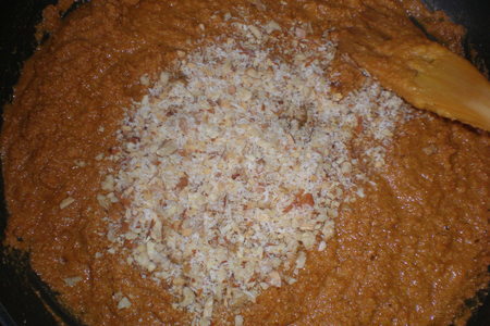 «ладду» халва гороховая, на  вкус ореховая: шаг 2