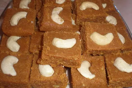 «ладду» халва гороховая, на  вкус ореховая: шаг 6