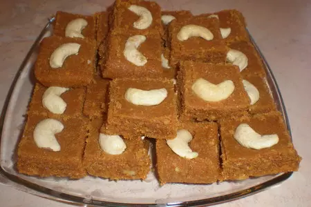 «ладду» халва гороховая, на  вкус ореховая: шаг 7