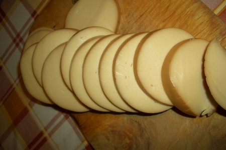 Говядина с колбасным сыром: шаг 2
