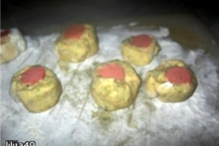 Сосиска в картофельном тесте "пуговка": шаг 3