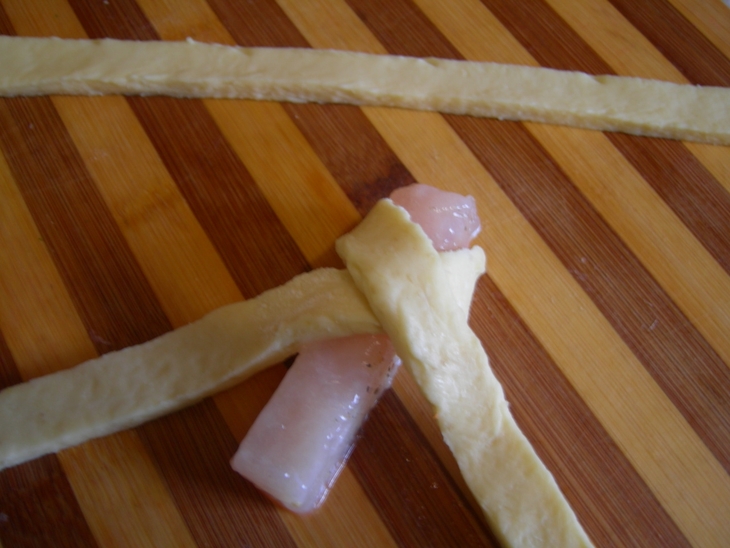 Рыбные палочки в сырно-картофельном тесте: шаг 6