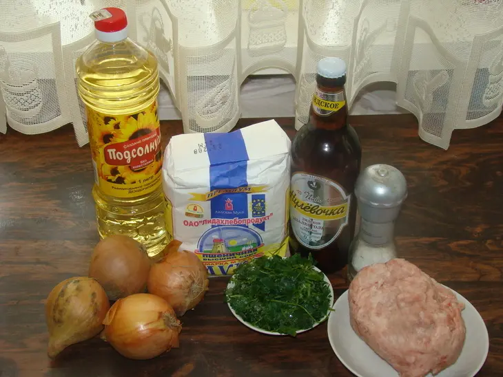 Пивные чебуреки: шаг 1