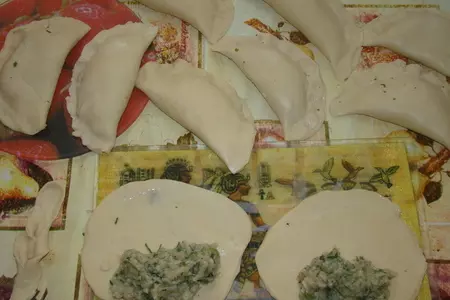 Пивные чебуреки: шаг 4