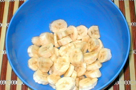 Крем  из  бананов  и  йогурта: шаг 2